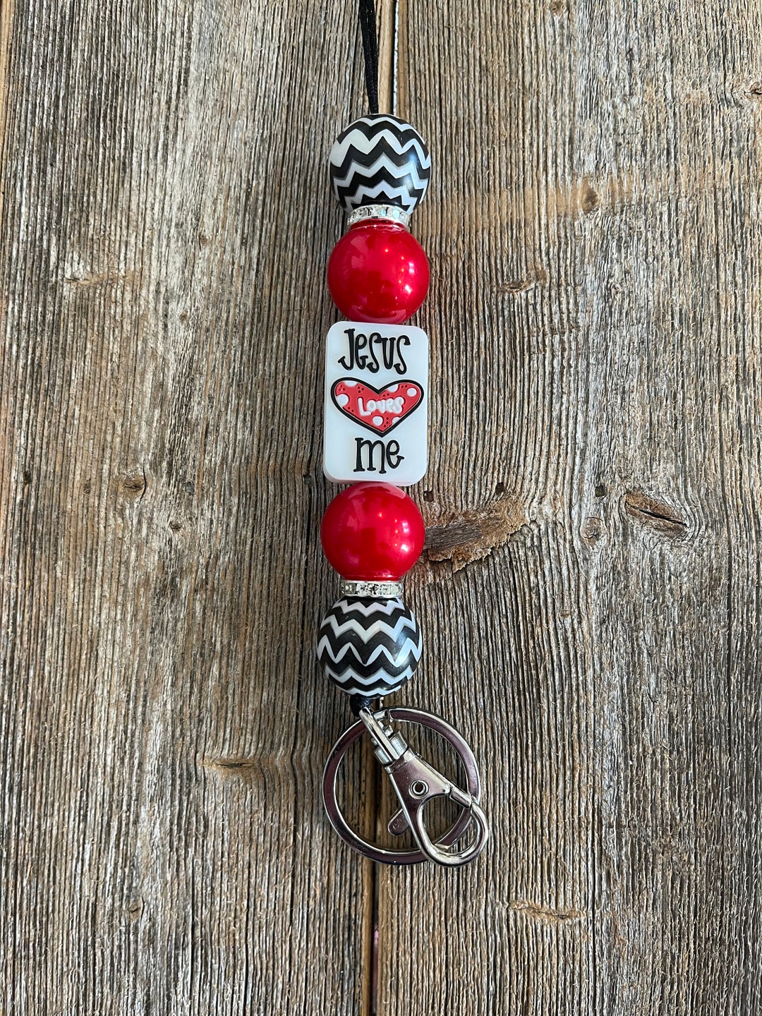 Jesus Loves Me Lanyard Teacher Lanyard Religious Lanyard Etsy