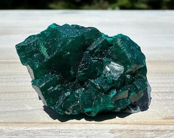 Dioptase Specimen Crystal Cluster - #6