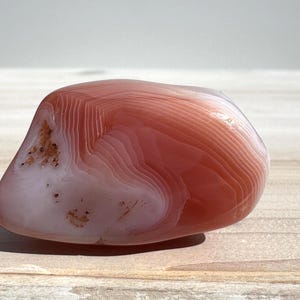 XL Apricot Agate Tumbled Stone