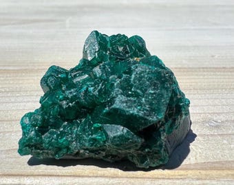 Dioptase Specimen Crystal Cluster - #9