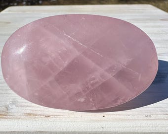 Preciosa piedra de palma de cuarzo rosa - #1