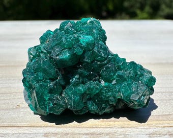 Dioptase Specimen Crystal Cluster - #7