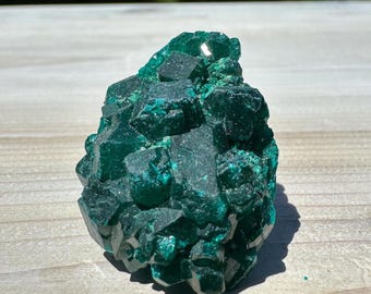 Dioptase Specimen Crystal Cluster - #3