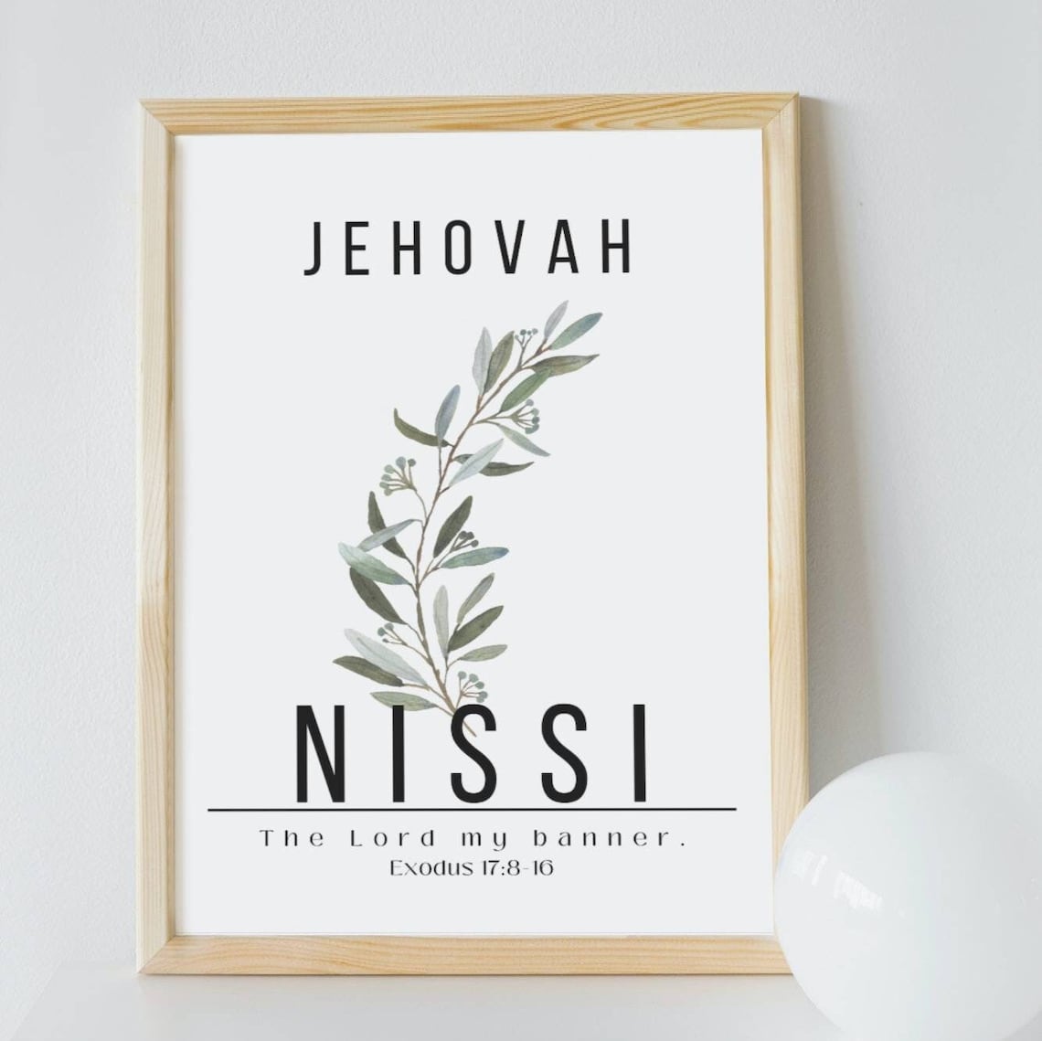 Names of God Set of 6 Christian Art Prints Jehova Jireh Rapha - Etsy