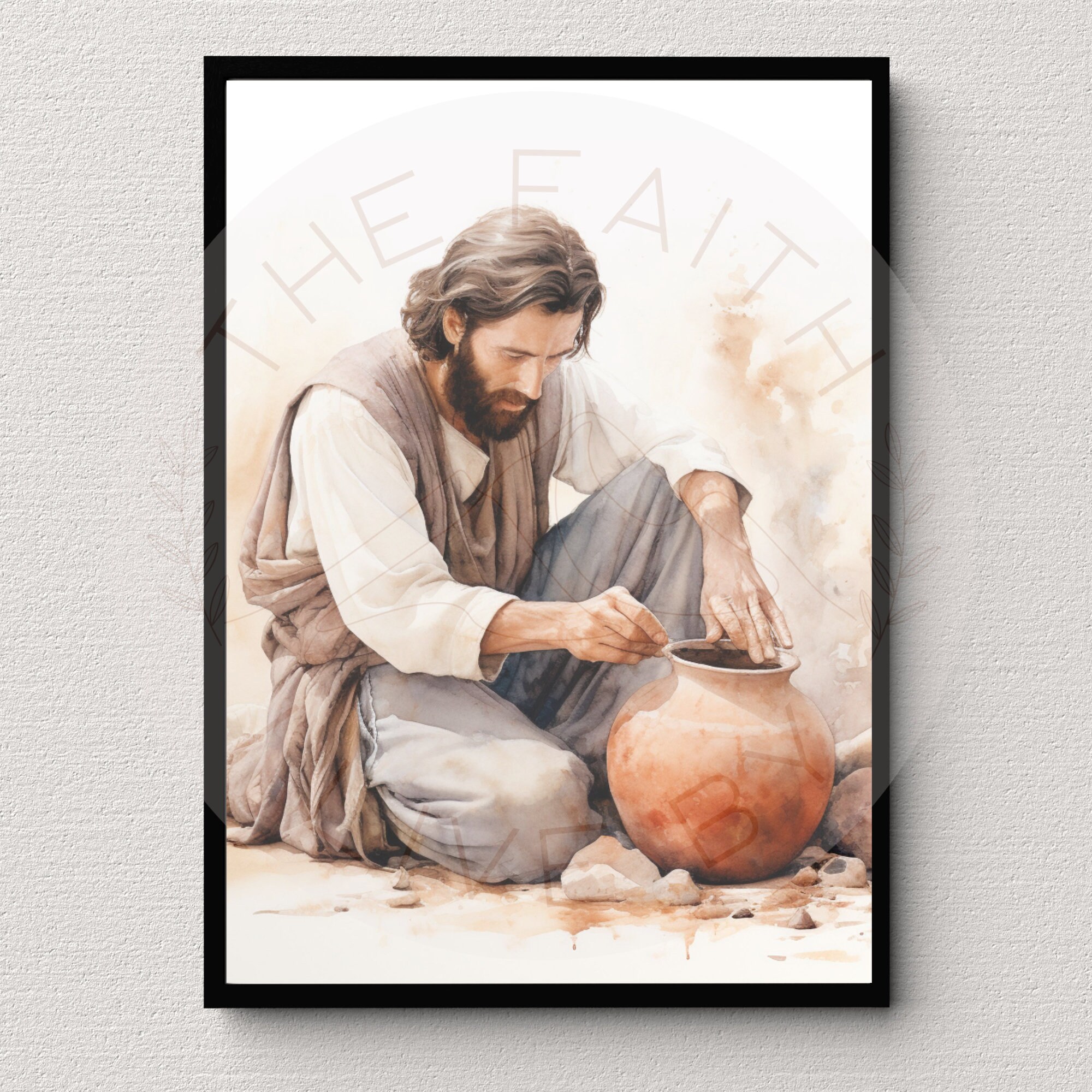 Treasure in Jars of Clay 2 Corinthians 47 Printable Wall Art