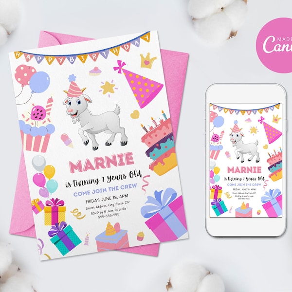Goat Printable - Etsy