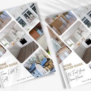 Real Estate Listing Presentation, Buyer & Seller Presentation Template, Fully Editable, Printable Home Seller and Home Buyer Guide Template