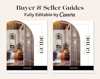 Real Estate Listing Presentation, Buyer Presentation and Seller Presentation Template, Printable Home Seller and Home Buyer Guide Template