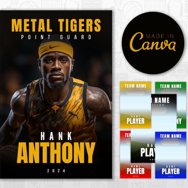 Canva Template Sports Poster Etsy Canva Template Sports Poster Etsy