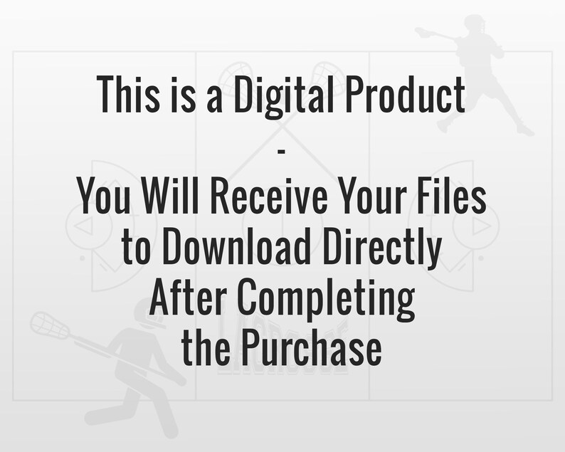 Lacrosse Trading Cards Template Customizable Player Card Etsy