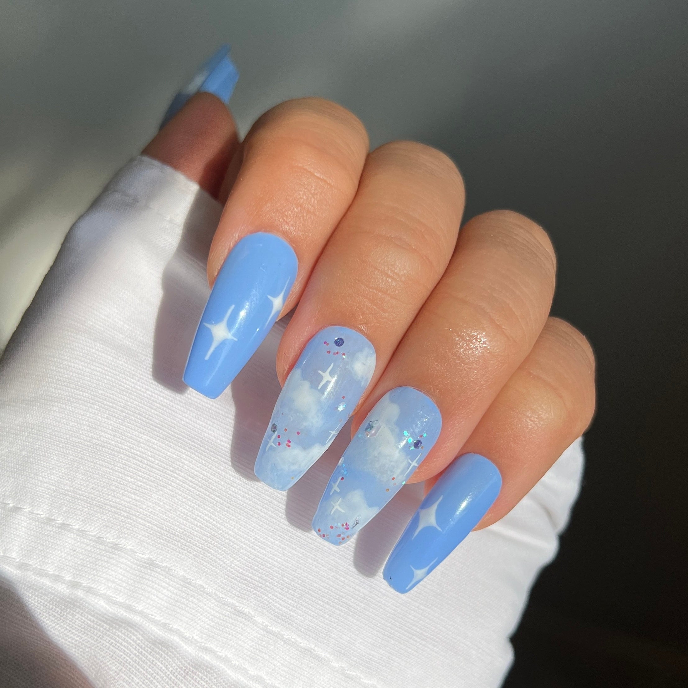 Sky nails on sale