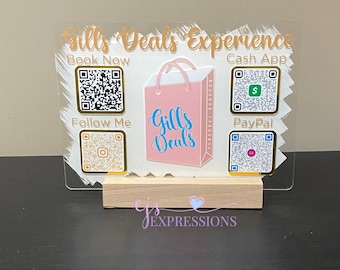 QR Scan to Pay Sign