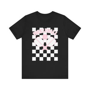 Pickleball Checkered T-shirt