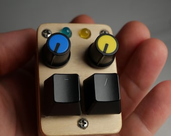 Rechte Hand Midi Midi Controller 2 Tasten, 2 Potentiometer, 2 LEDs