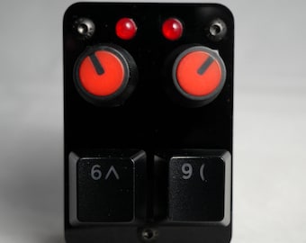 Right Hand Midi Acrylic Midi Controller 2 buttons, 2 potentiometers, 2 LEDs