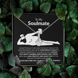 Soulmate Geschenk für Sie | Verführerische Schönheit Halskette - Beer Guy | Soulmate Halskette, Soulmate Geburtstagsgeschenk, Soulmate Geschenkidee, Geschenk für Frau