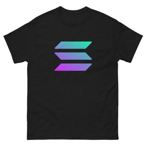 Solana Logo Printed T-Shirt - Trending Crypto Apparel