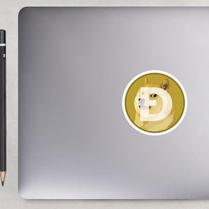 DogeCoin Crypto Sticker