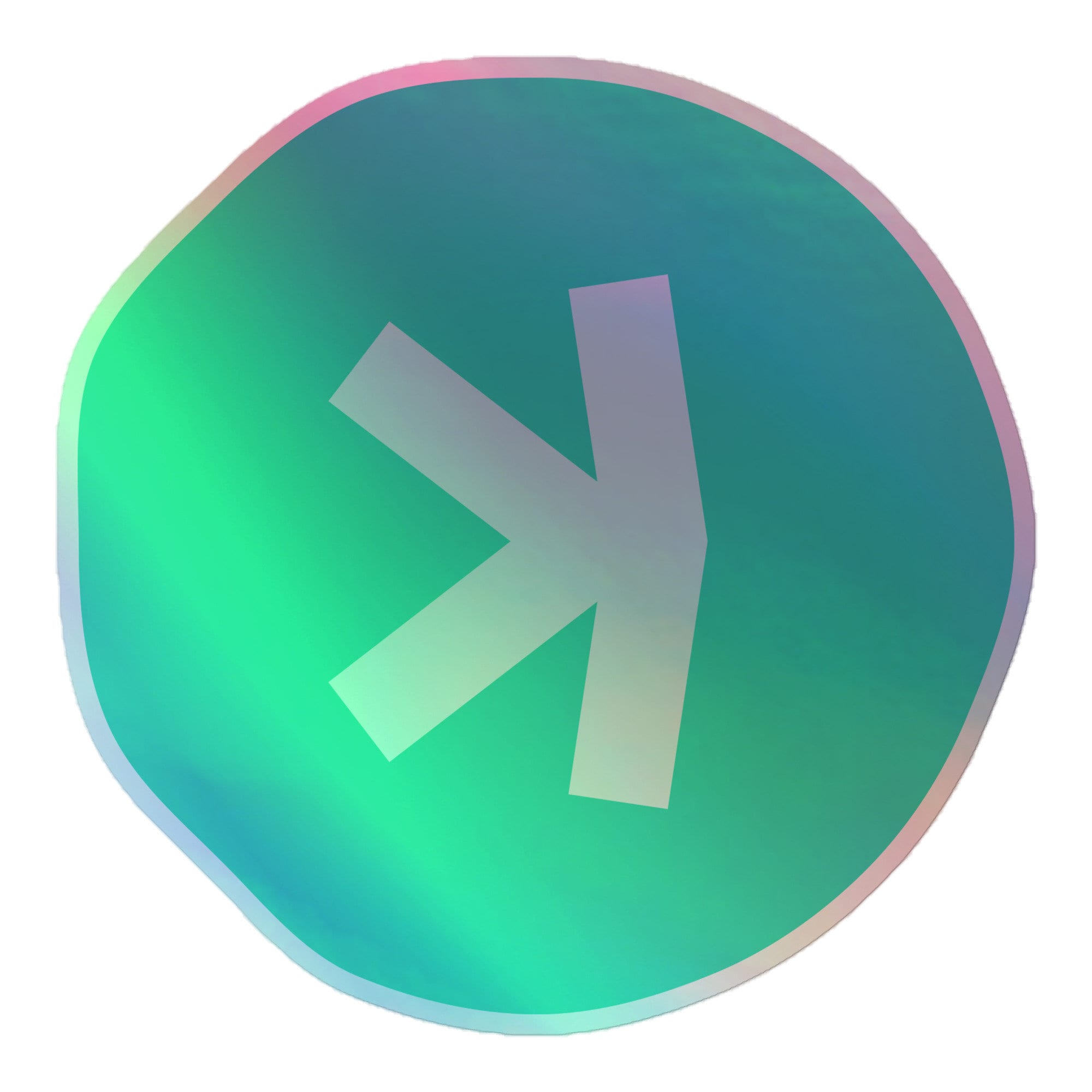 KASPA Crypto Logo Holographic Stickers - Etsy UK