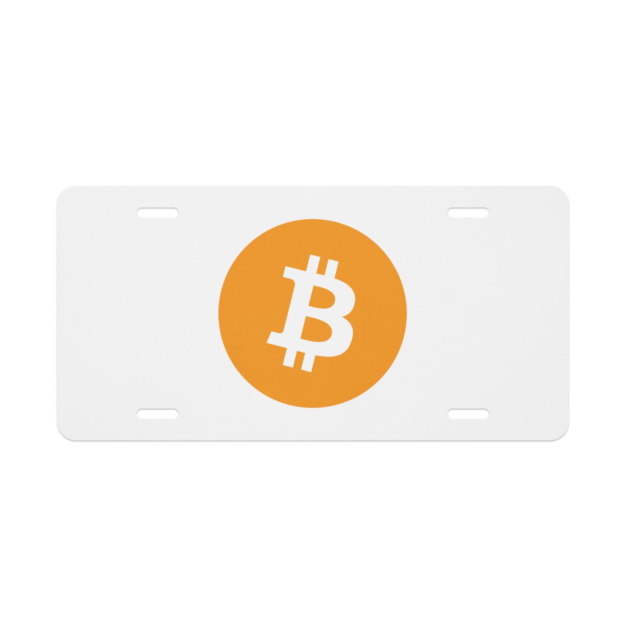 Bitcoin License Plate - Etsy