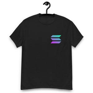 Solana Logo T-Shirt - Premium Quality - Express Your Crypto Passion