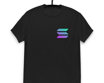 Solana Logo T-Shirt - Premium Quality - Express Your Crypto Passion