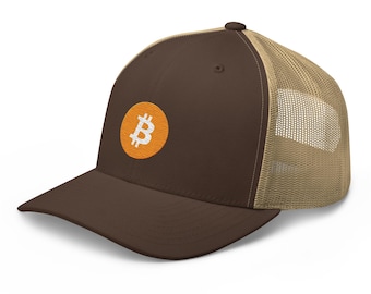 Bitcoin Hat - Crypto - Symbolize Your Allegiance - Trucker Cap - gifts for him