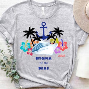 Utopia of the seas 2025 cruise shirt, wonder of the seas shirt, group cruise shirts, couples cruise shirts, cruise shirt ideas, family shirt