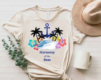 Harmony of the Seas cruise shirt, Royal Caribbean cruise shirt, family cruise shirts, group cruise shirts, cruise shirt ideas
