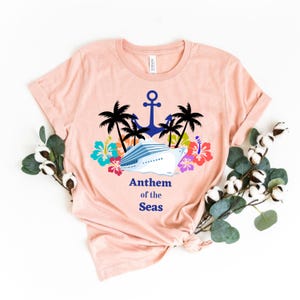 Anthem of the Seas cruise shirt, Royal Caribbean cruise shirt, group cruise shirts, couples cruise shirts, cruise shirt ideas