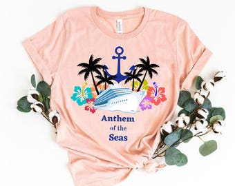 Anthem of the Seas cruise shirt, Royal Caribbean cruise shirt, group cruise shirts, couples cruise shirts, cruise shirt ideas