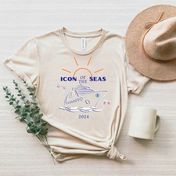 Icon of the Seas 2024 Cruise Shirt, Royal Caribbean Cruise Shirt, Couples  Cruise Shirts, Family Group Cruise Shirts, Vacation Shirts 