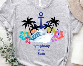 Symphony of the seas cruise shirt, family cruise shirt, couples cruise shirts, group cruise shirts, cruise shirt ideas, Royal Caribbean