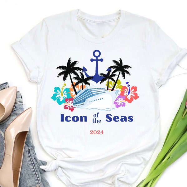 Icon of the Seas 2024 Royal Caribbean cruise shirt, group Cruise shirts, family cruise shirt, couples cruise shirt, cruise shirt ideas