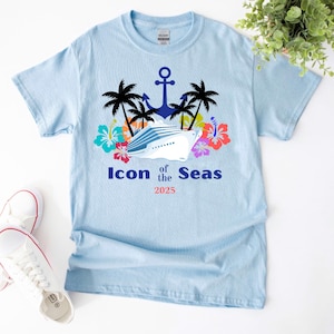 Icon of the Seas 2025 Royal Caribbean cruise shirt, group Cruise shirts, family cruise shirt, couples cruise shirt, cruise shirt ideas