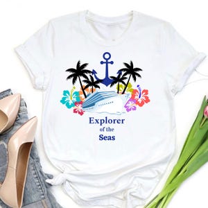 Explorer of the Seas cruise shirt, Royal Caribbean cruise shirt, family cruise shirts, group shirts, cruise shirt ideas