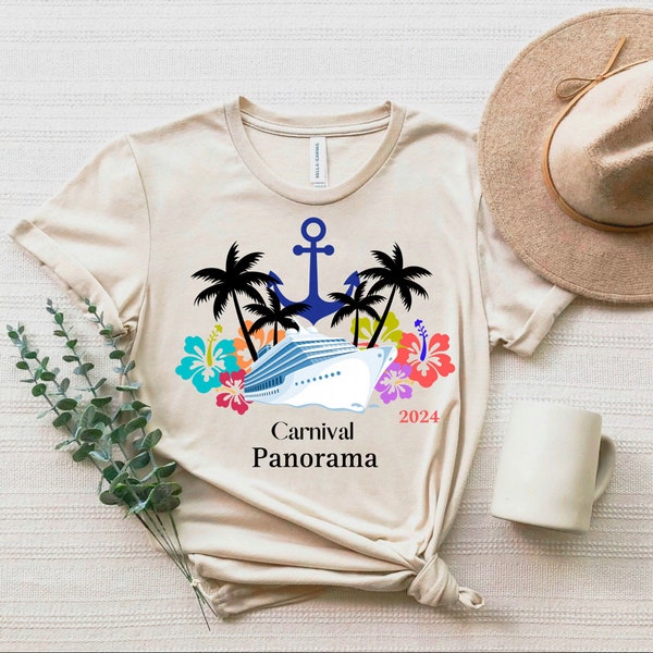 Carnival Panorama 2024 cruise shirt, Carnival cruise shirt, group cruise shirts, couples cruise shirts, cruise shirt ideas, family cruise