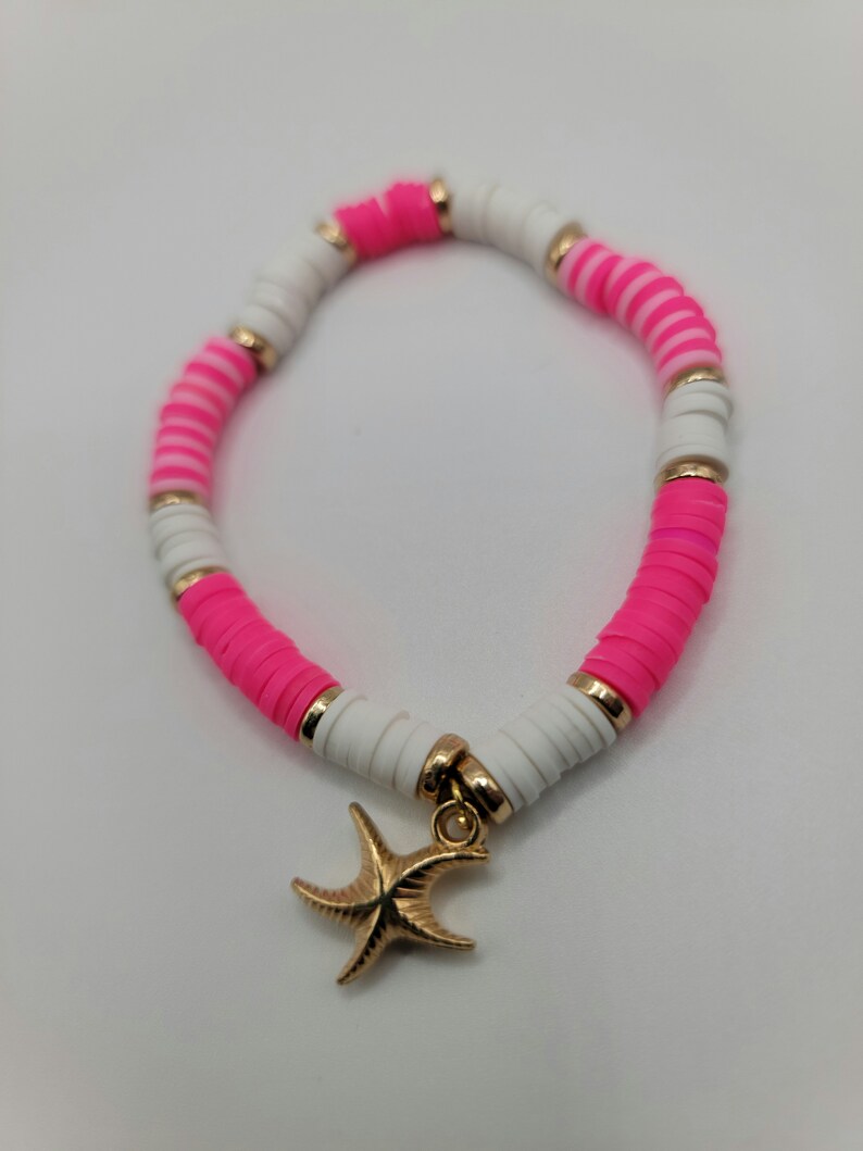 Pink Gold Bracelet with Starfish.