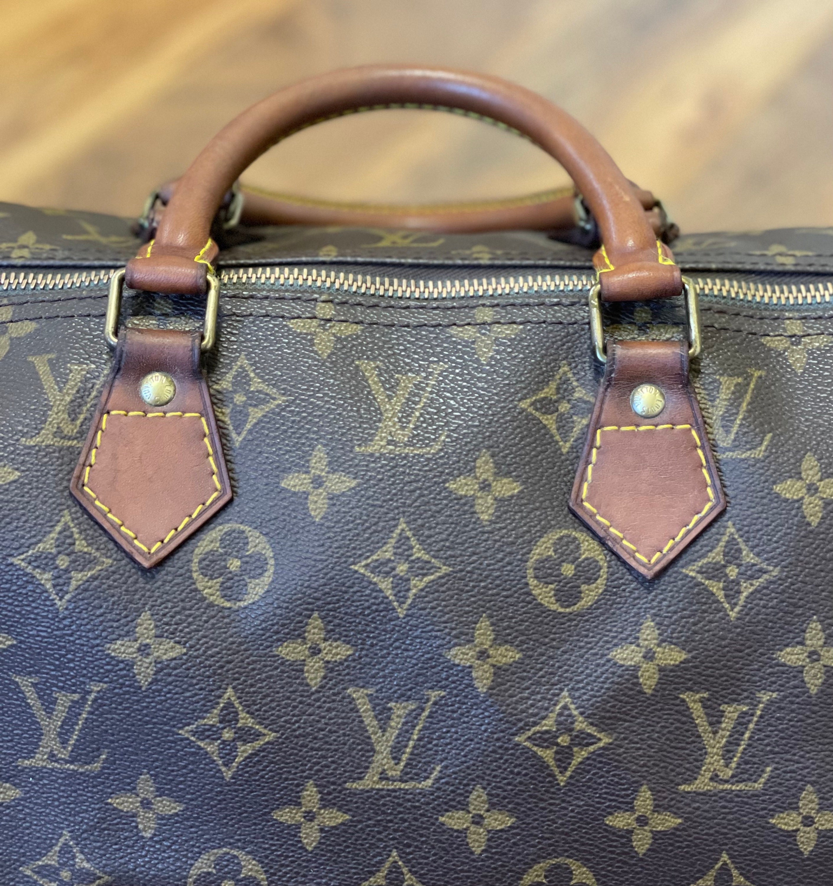LOUIS VUITTON SPEEDY 40 Vintage Circa February “87 Made in France! Gift  gift