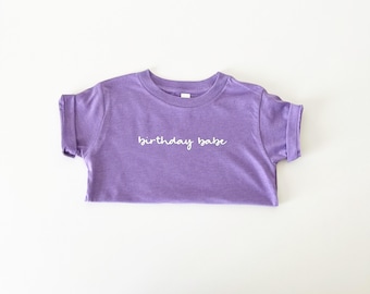 Birthday Babe T-Shirt / Birthday Babe Party Shirt / Birthday Babe Tee / Birthday Tee