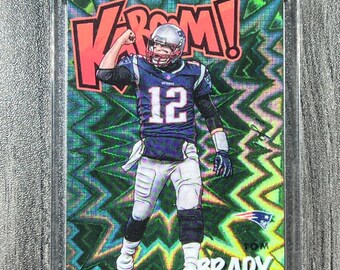 2021 "KABOOM!" Green #K24 Tom Brady (#1/1) Facsimile Reprint