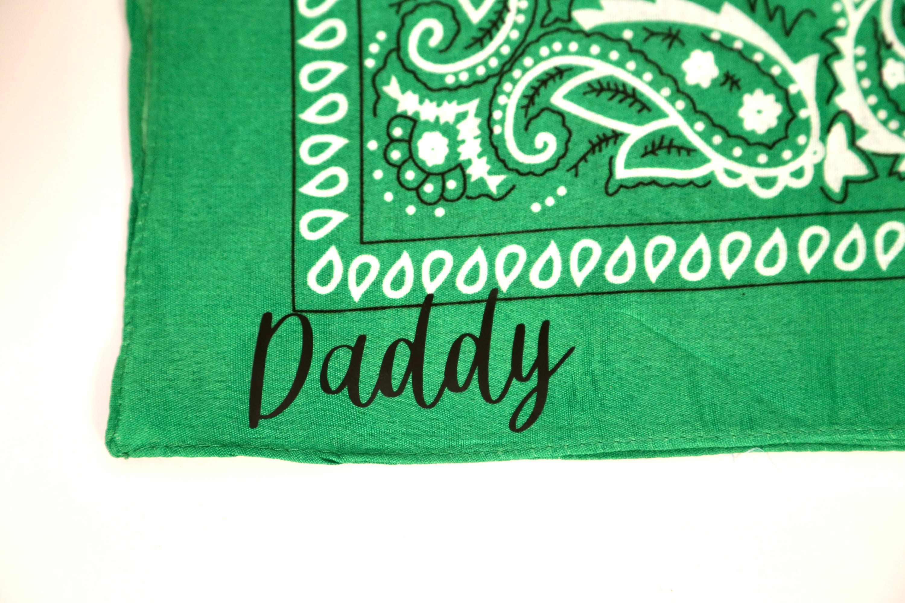 Custom Hanky Hanky Code Personalized Bandanna Gay Flagging Etsy