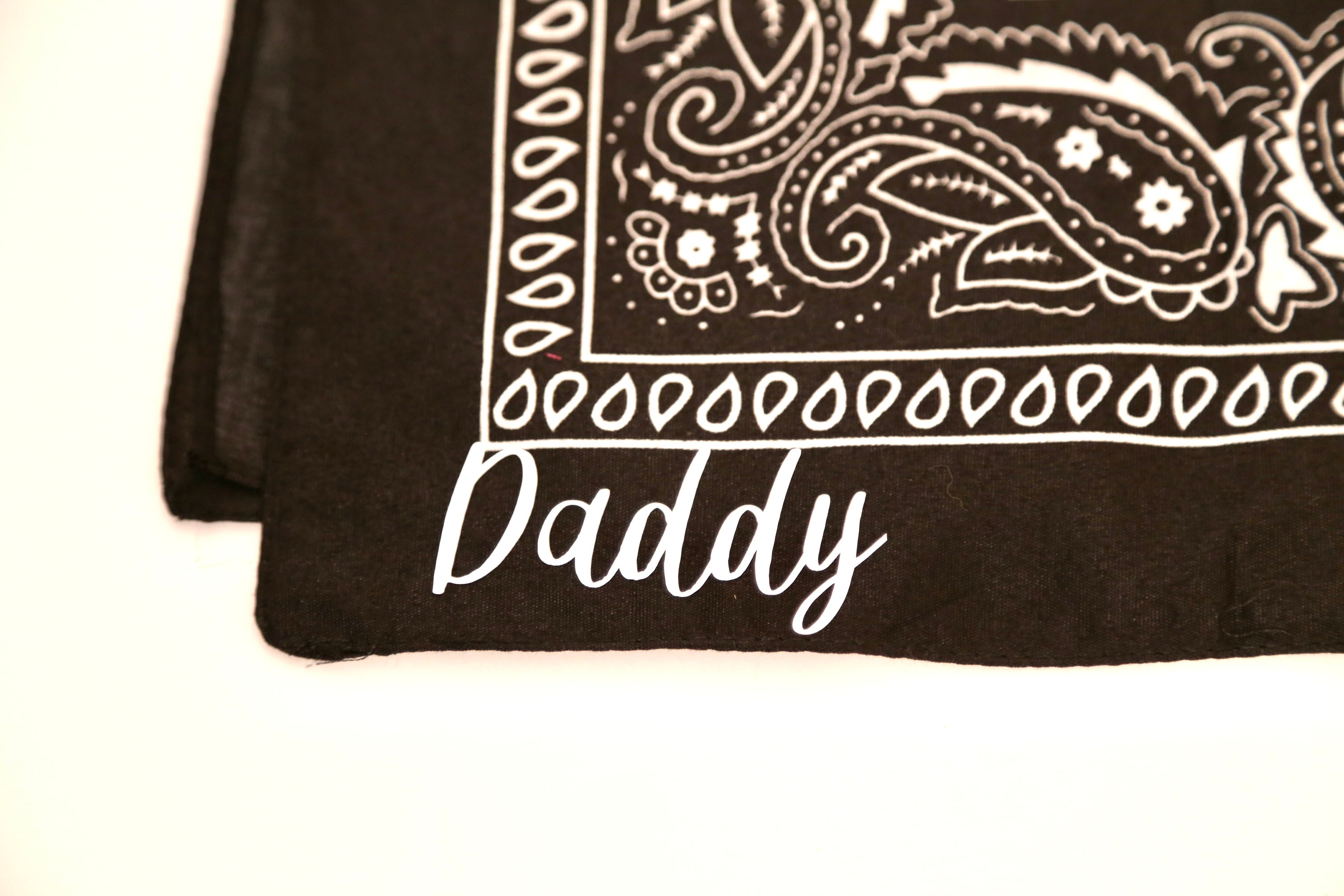 Custom Hanky Hanky Code Personalized Bandanna Gay Flagging Etsy