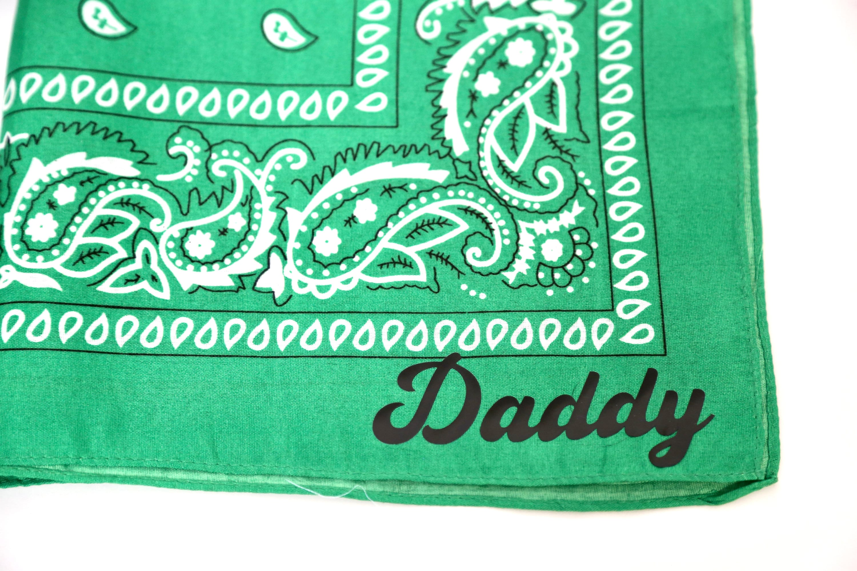 Custom Hanky Hanky Code Personalized Bandanna Gay Flagging Etsy