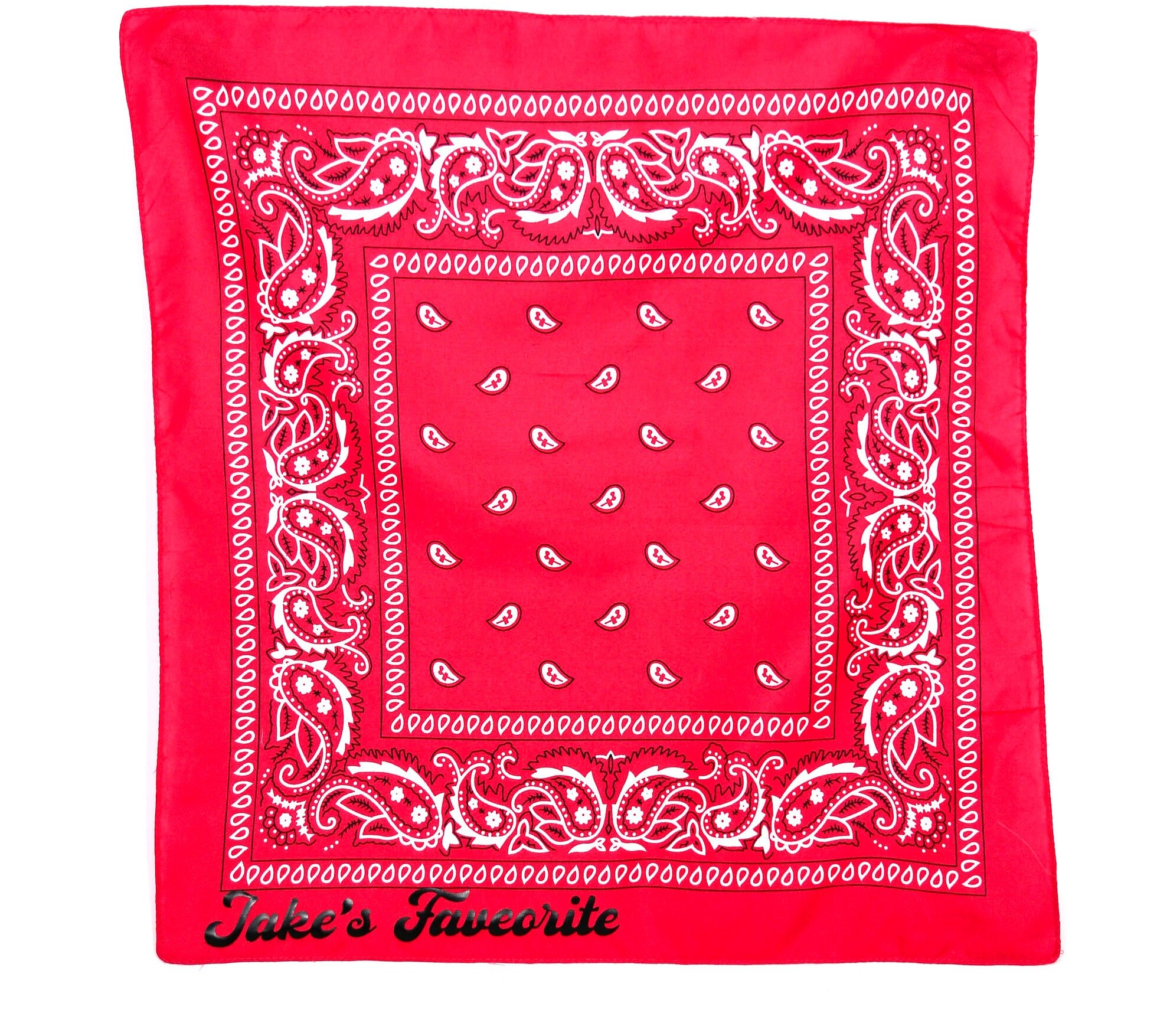 Custom Hanky Hanky Code Personalized Bandanna Gay Flagging Etsy