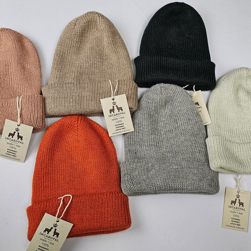 Alpaca Chunky Ears Beanie main image 1