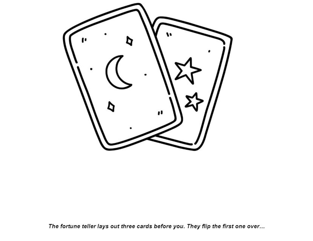 TTRPG D&D 5e Tarot Card Mechanics Charts and Tarot Deck Item Etsy