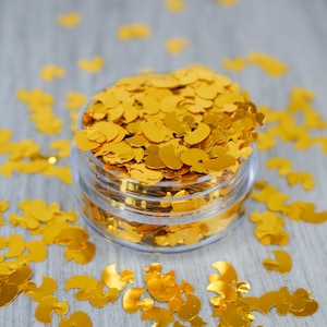 Rubber Ducky Yellow Holographic Confetti