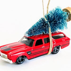 1970 Chevrolet Chevelle SS Wagon Christmas Tree Ornament