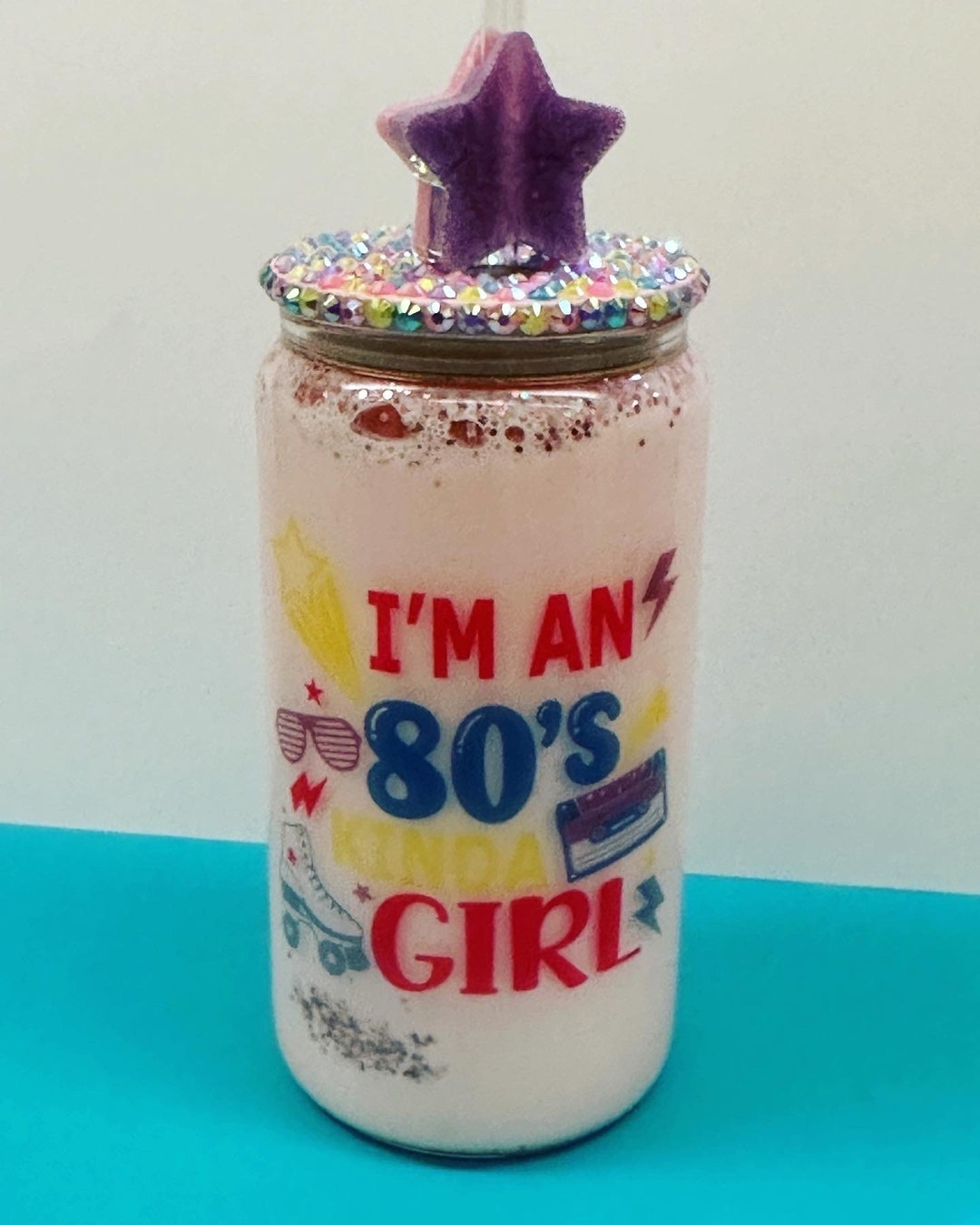 Im an 80s Kinda of Girl Snow Globe Can Glass Etsy